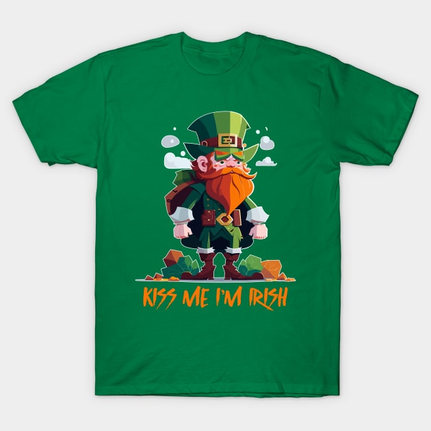 Kiss Me I'm Irish T-Shirt by feck!